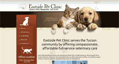 Desktop Screenshot of eastsidepetclinic.com